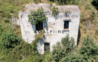 Rudere da Ristrutturare con Vista Mare a Pogerola di Amalfi